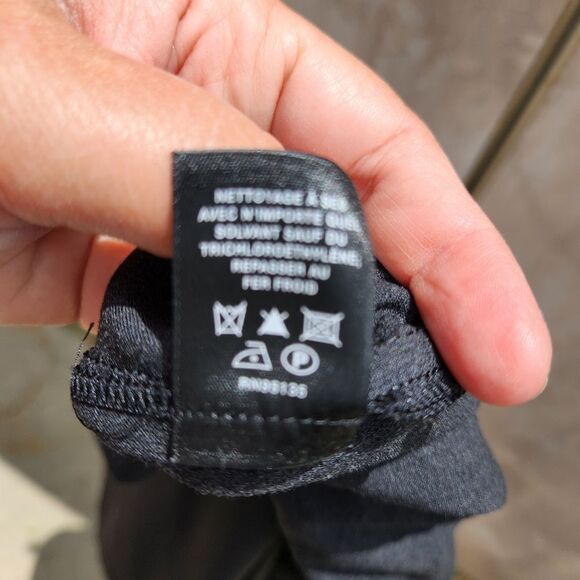 Lafayette 148 new york black wool blend black skirt - Picture 4 of 6